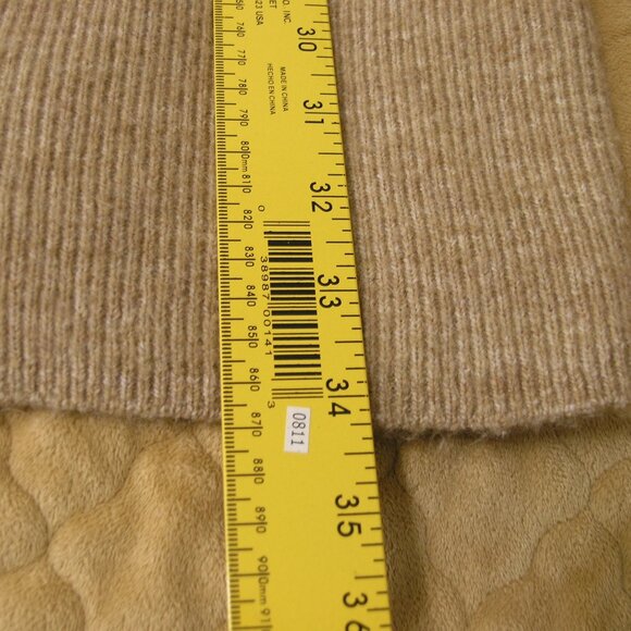 H&M open front long Tan Cardigan Women's size US XSMALL - Picture 10 of 11